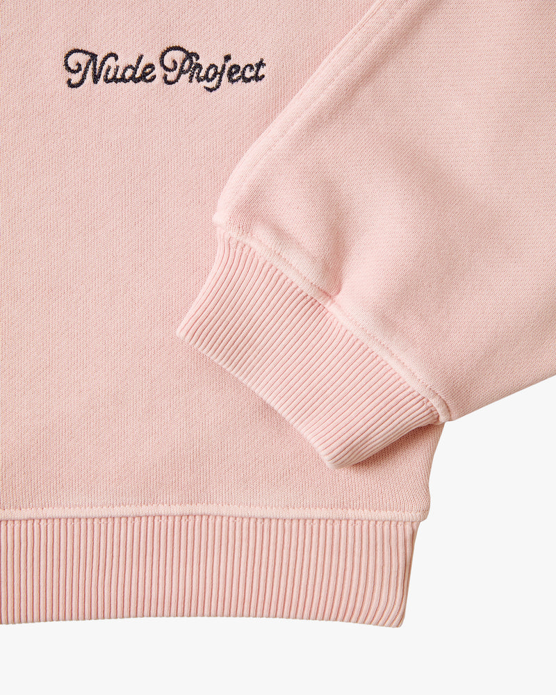 CREWNECK BOXY ROSA PERFECT