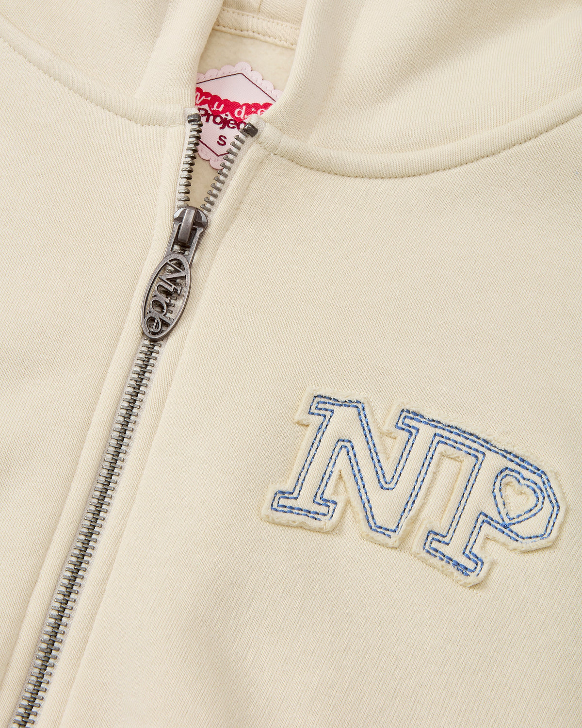 Typa Day Cropped Hoodie Marshmallow