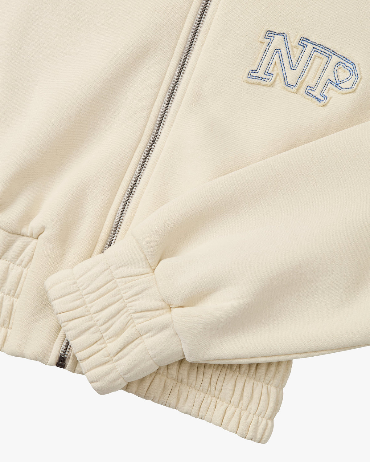 Typa Day Cropped Hoodie Marshmallow
