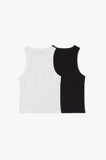 Basic Tank Top Black/White