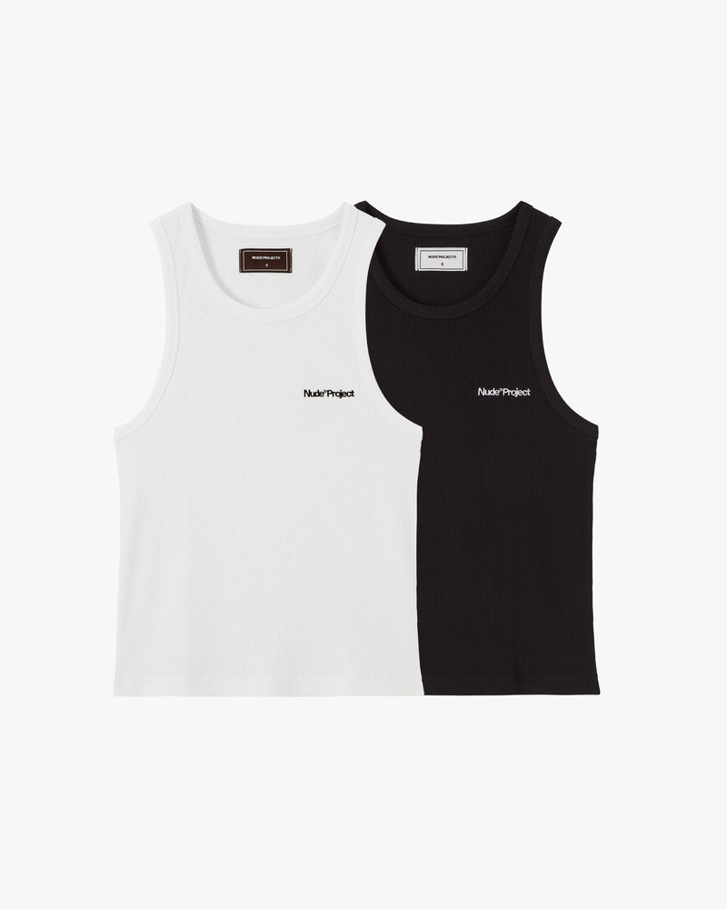 Basic Tank Top Black/White