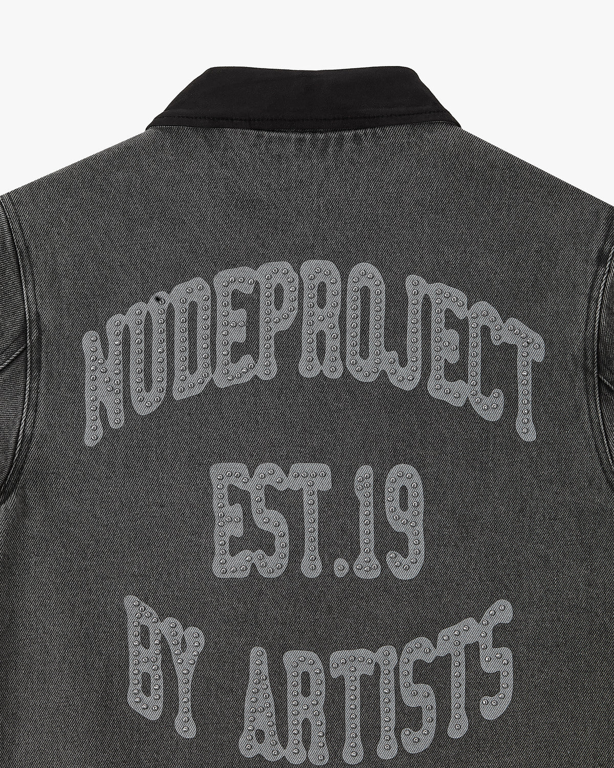 Trucker Denim Jacket Black