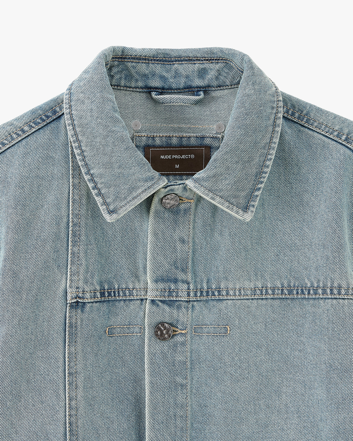 Chaqueta Vaquera Trucker Washed Light