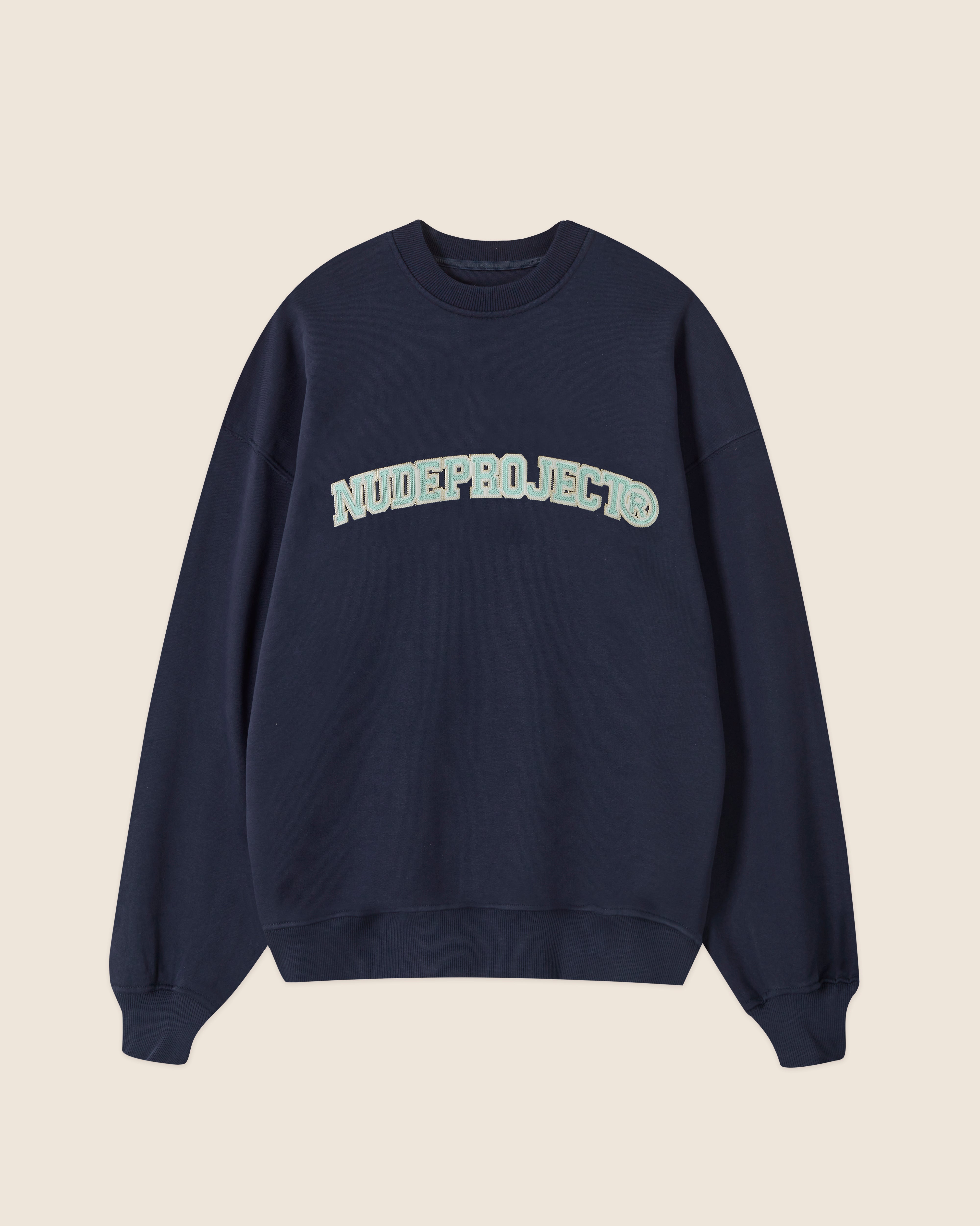 TWENTY THREE CREWNECK NAVY – NUDE PROJECT