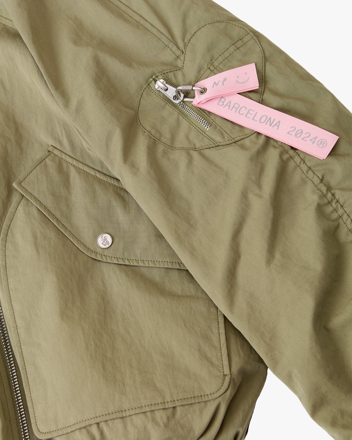Versailles Bomber Jacket Khaki