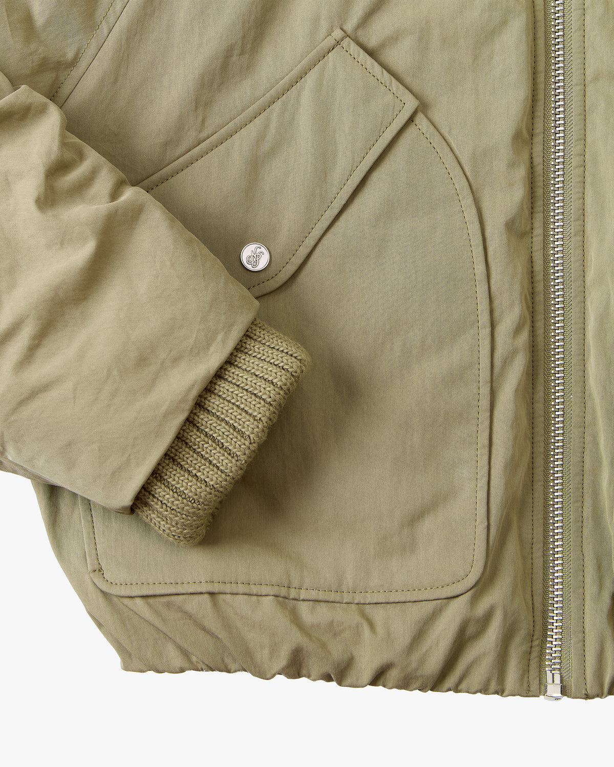 Versailles Bomber Jacket Khaki