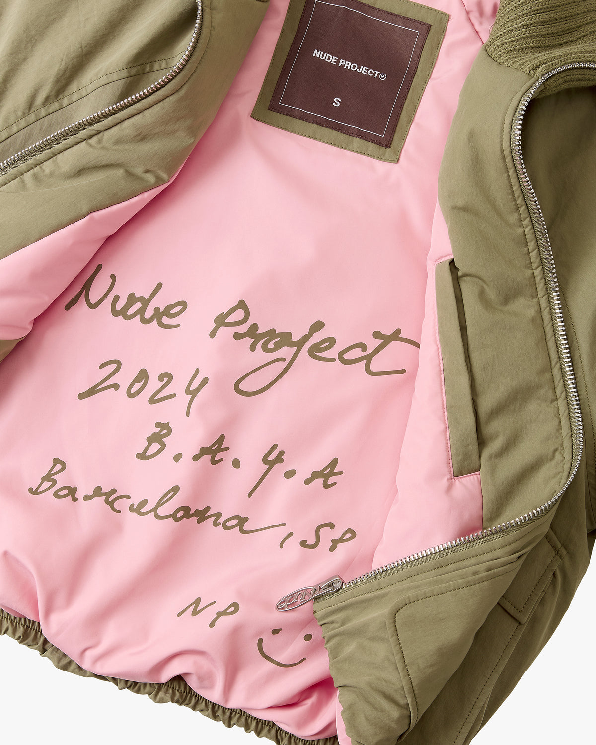 Versailles Bomber Jacket Khaki