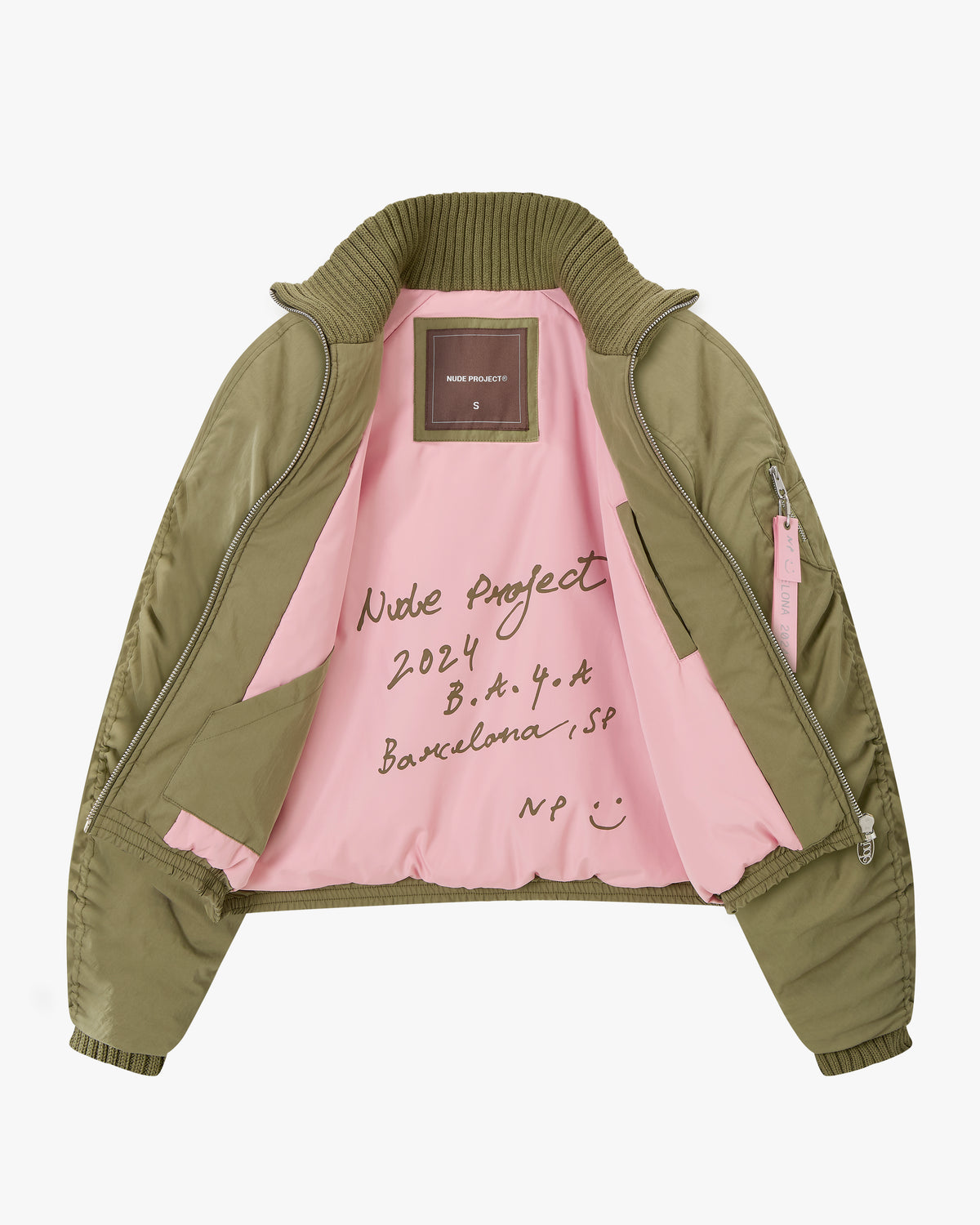 Versailles Bomber Jacket Khaki