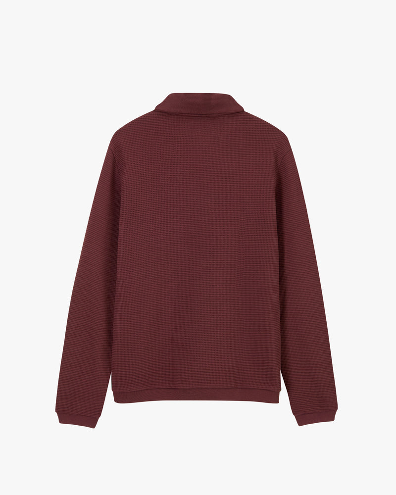 VERSAILLES LONGSLEEVE TEE BURGUNDY