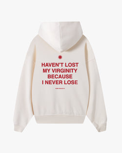 VIRGINITY HOODIE MARSHMALLOW RED