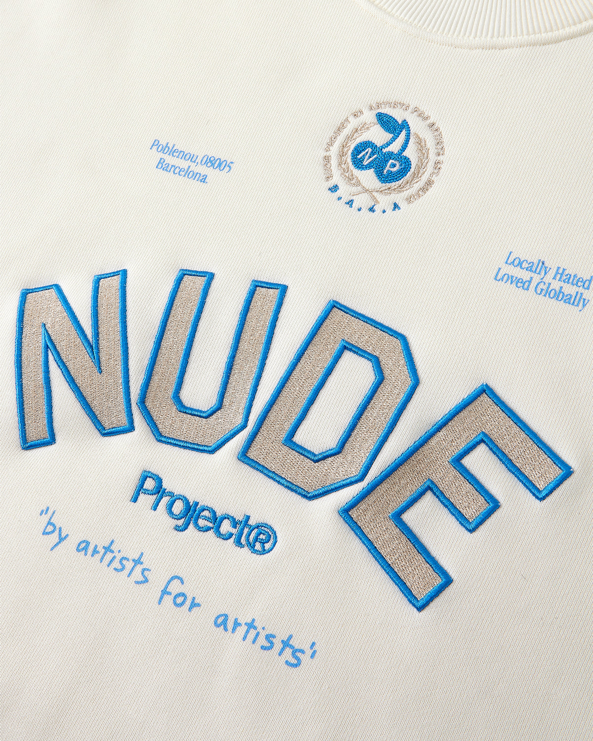 Varsity Sweatshirt Marshmallow