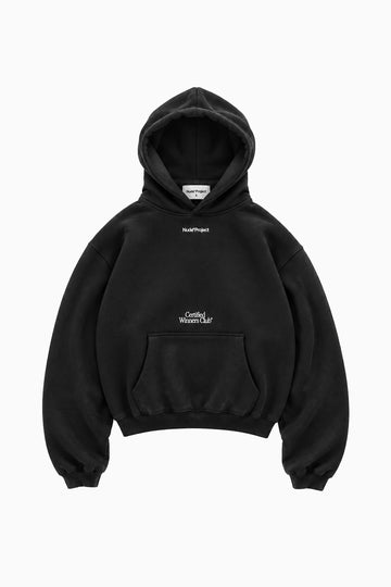 Winner Hoodie Black