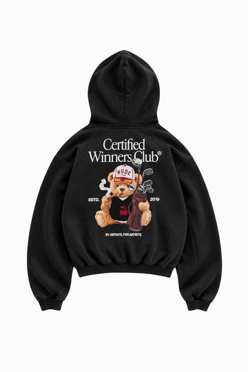 Winner Hoodie Black