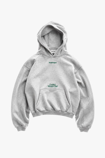 Winner Hoodie Grey Melange