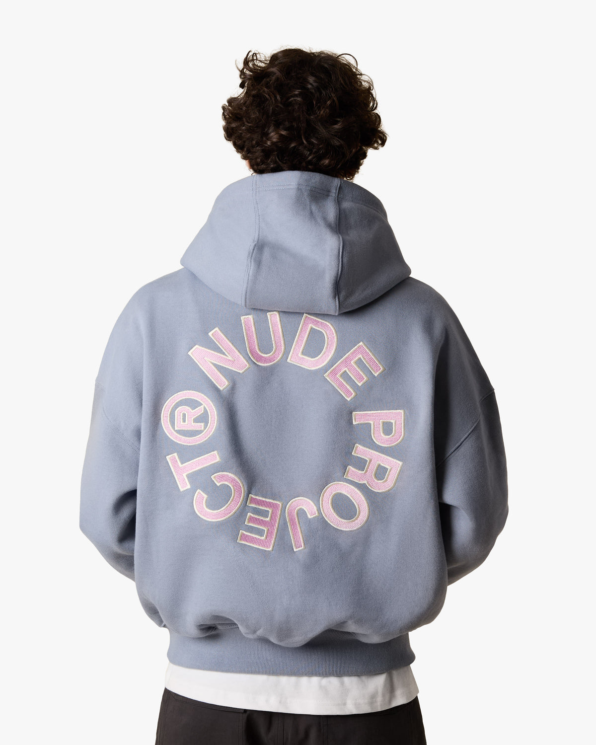Kory Boxy Hoodie Baby Blue