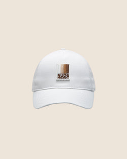 WOVEN PATCH HAT OFF-WHITE
