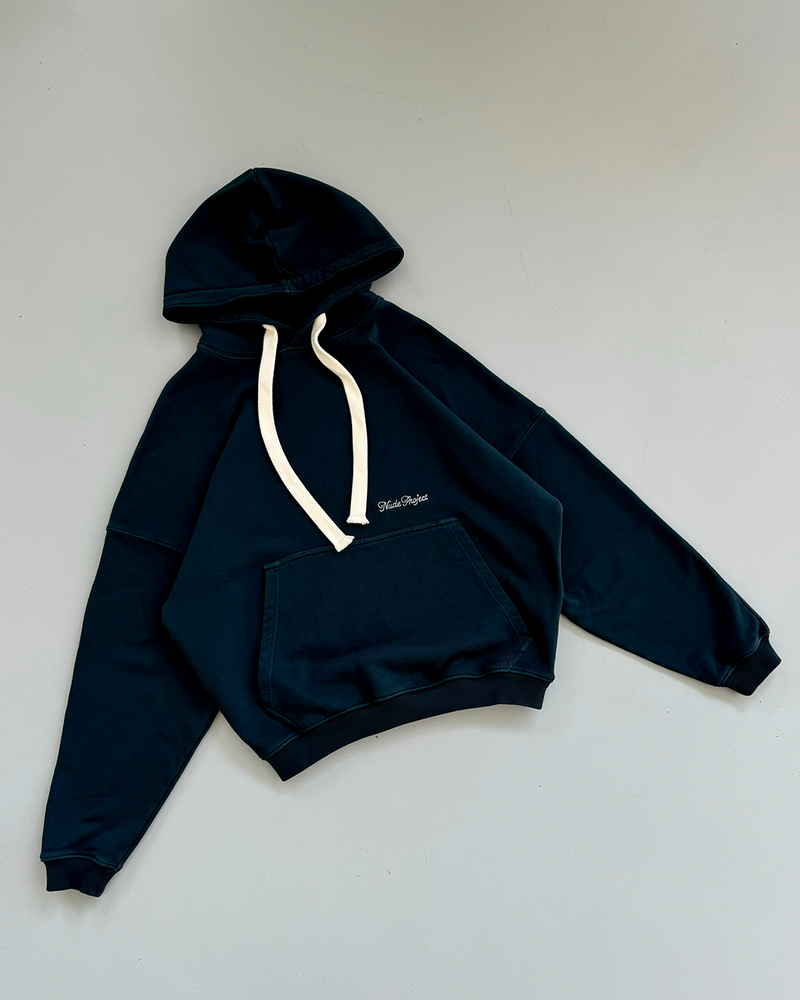 PERFECT BOXY HOOD NAVY