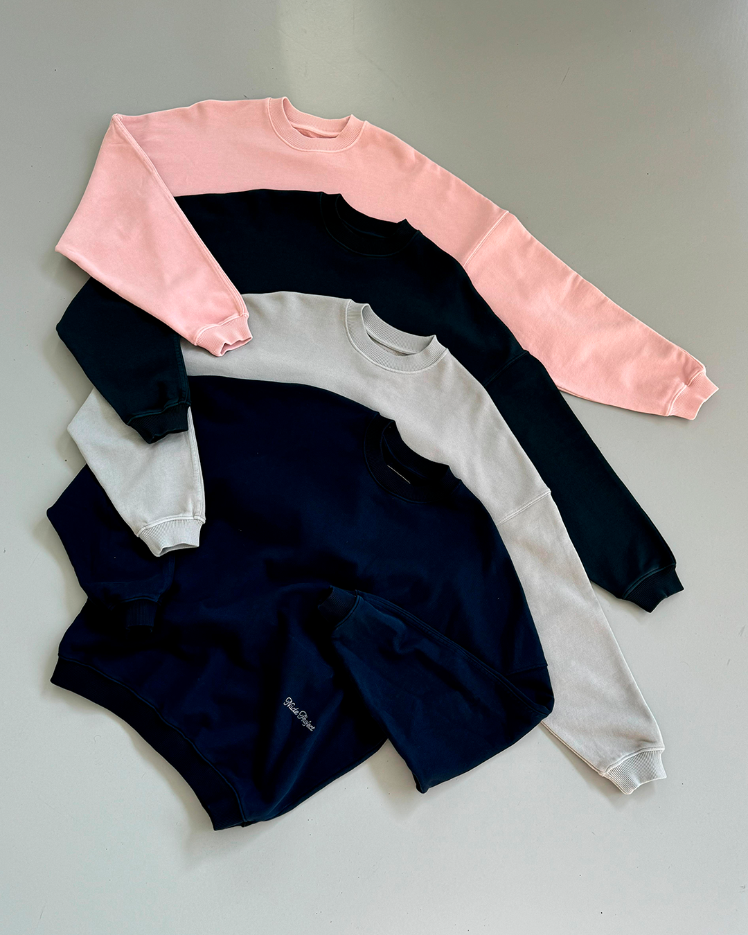 Crewneck Boxy Perfect Rosa