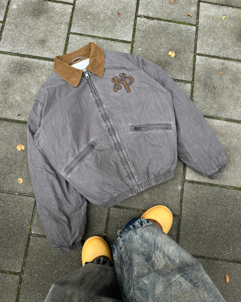 "NOT WORKING" JACKET DARK GREY