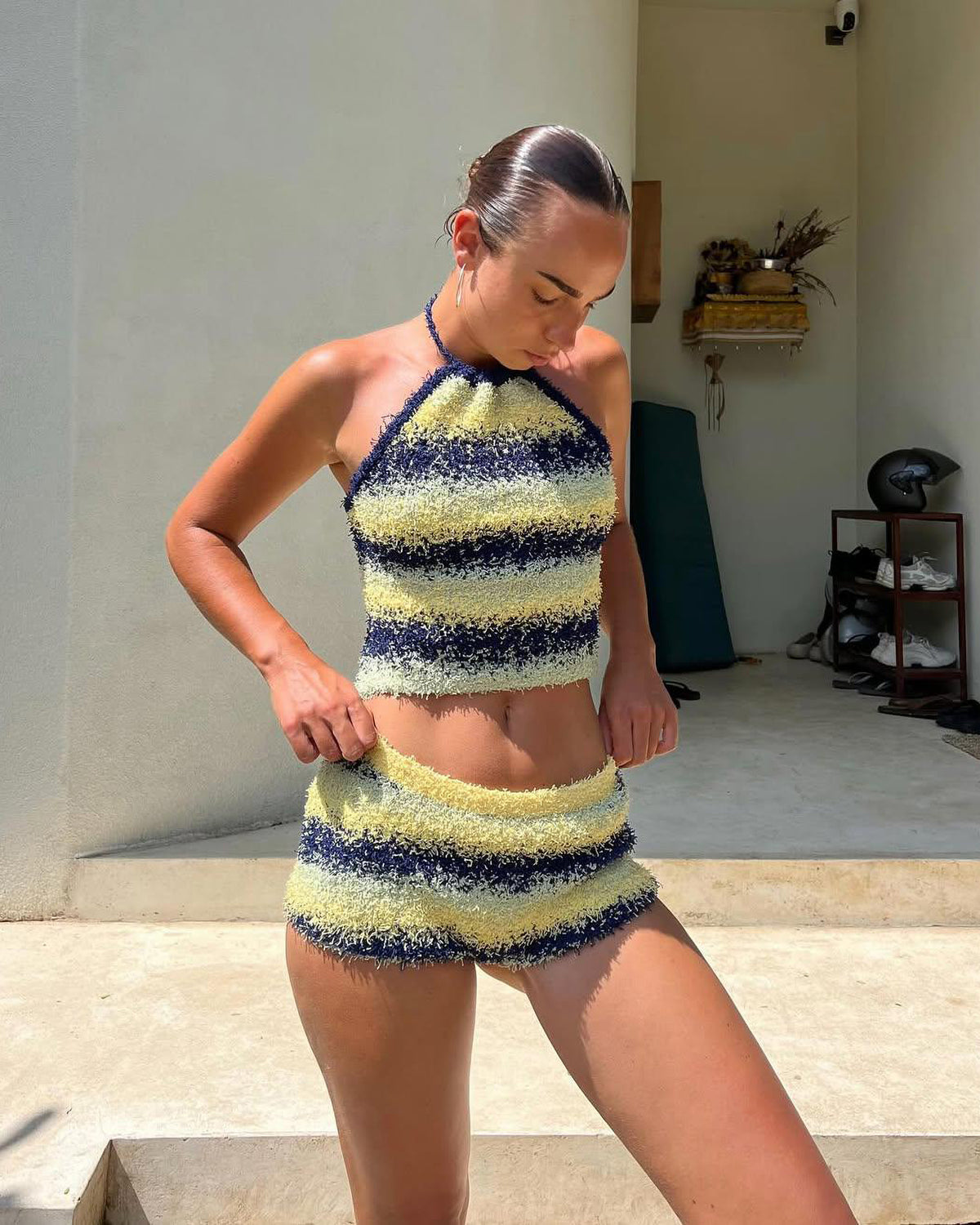 Melangi Culotte Yellow