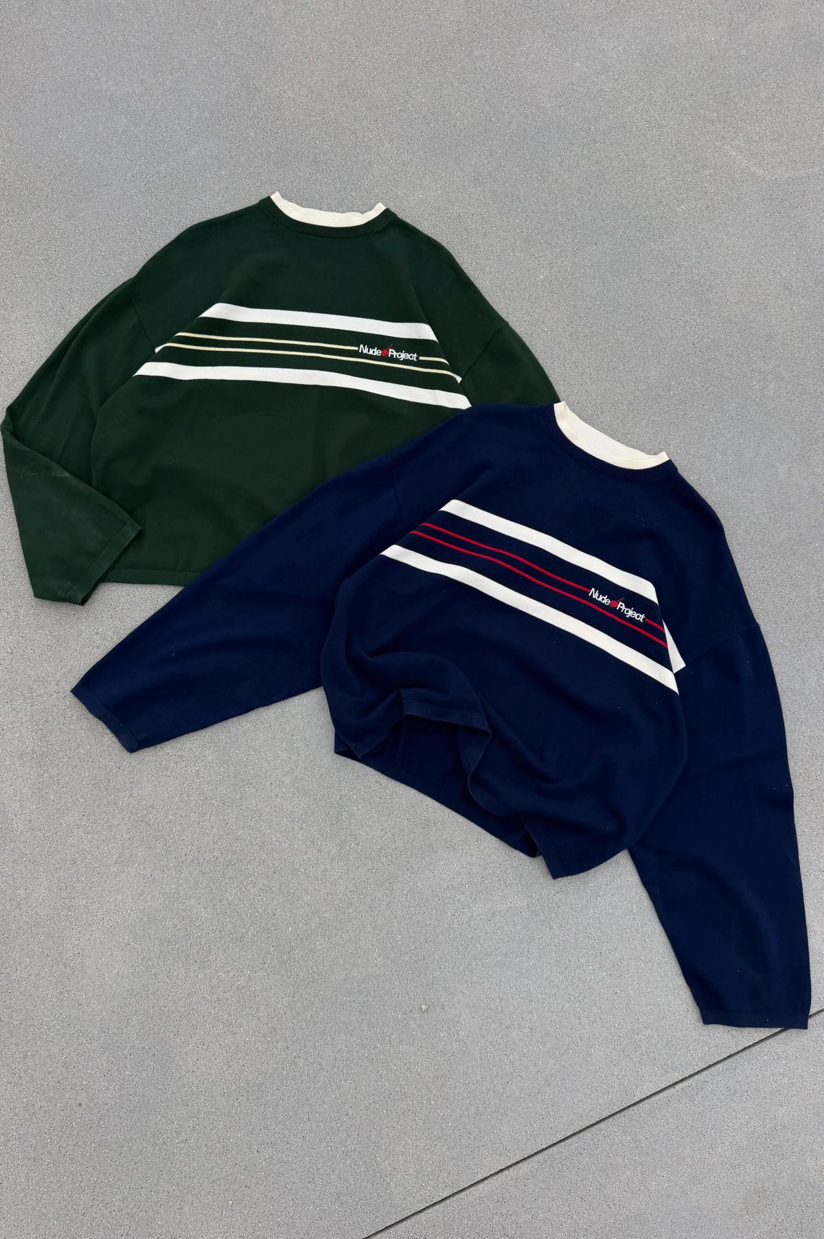 Smith Knit Sweater Navy