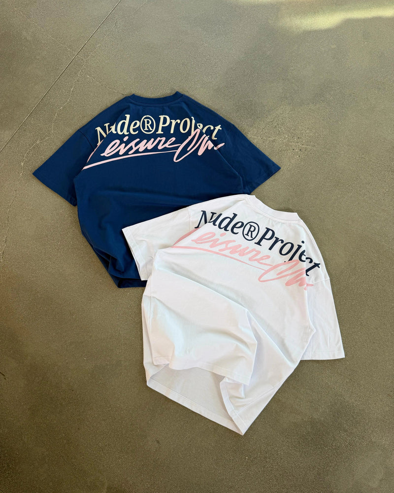 Leisure Club Tee White