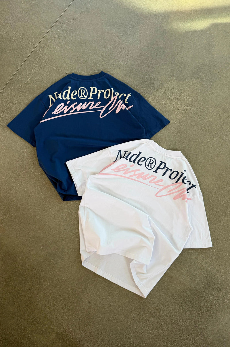 Leisure Club Tee Navy