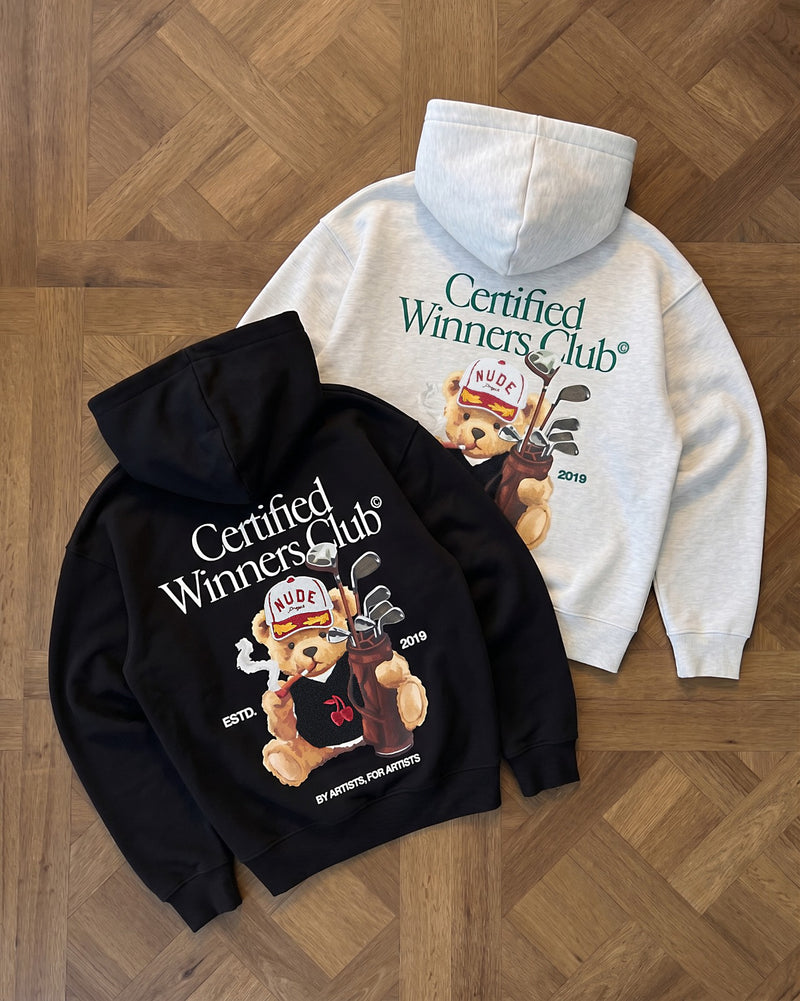 Winner Hoodie Black