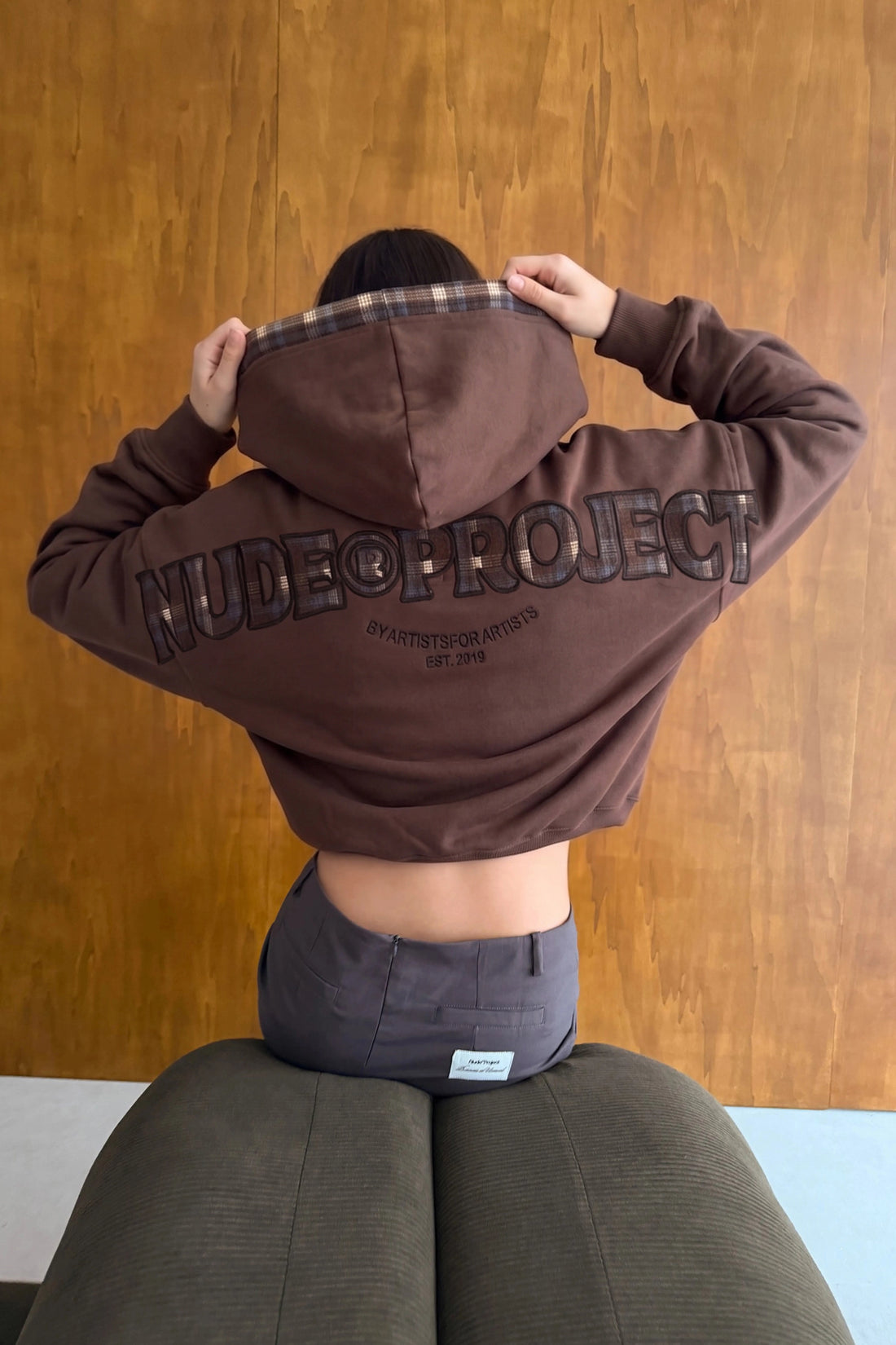 Monster Hoodie Brown