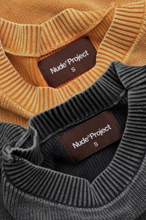 Soju Knit Sweater Dark Orange