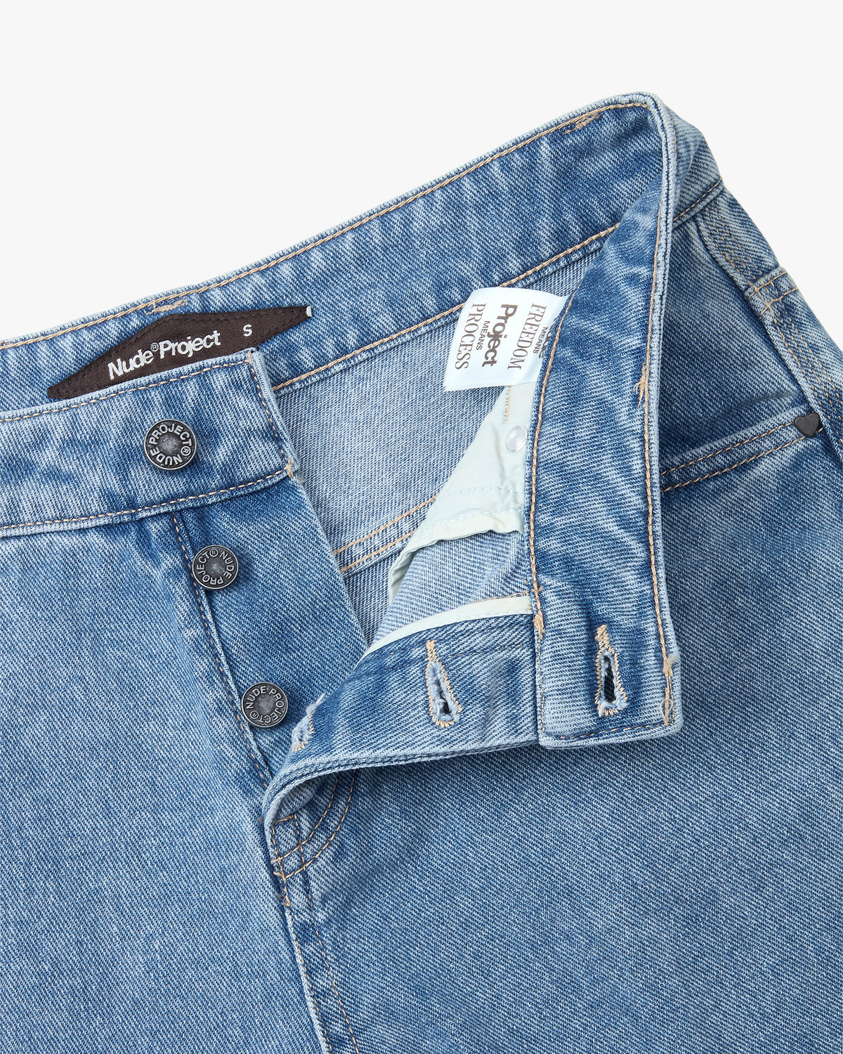 Basic Straight Jeans Blue