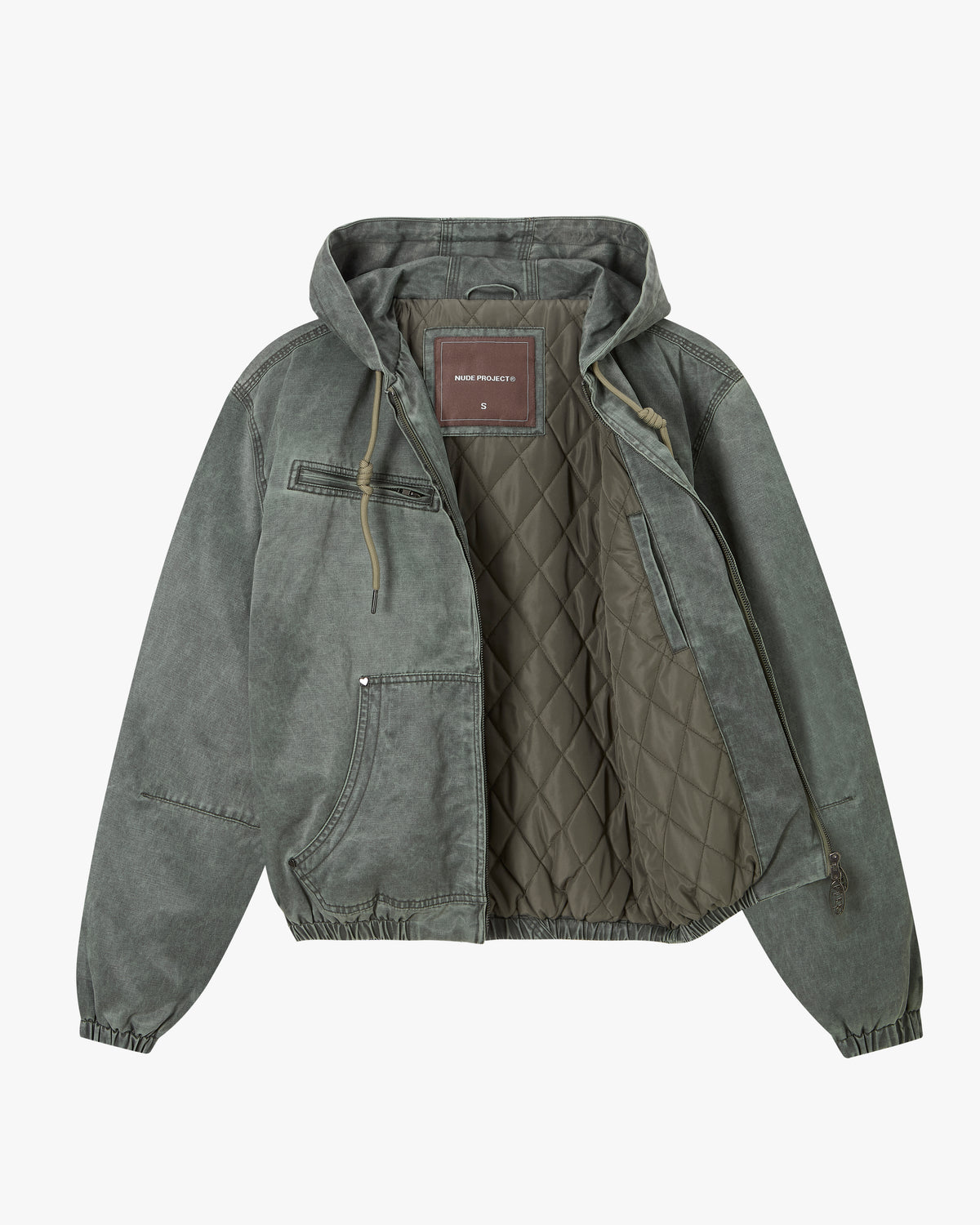 Comfy Worker Jacket Green