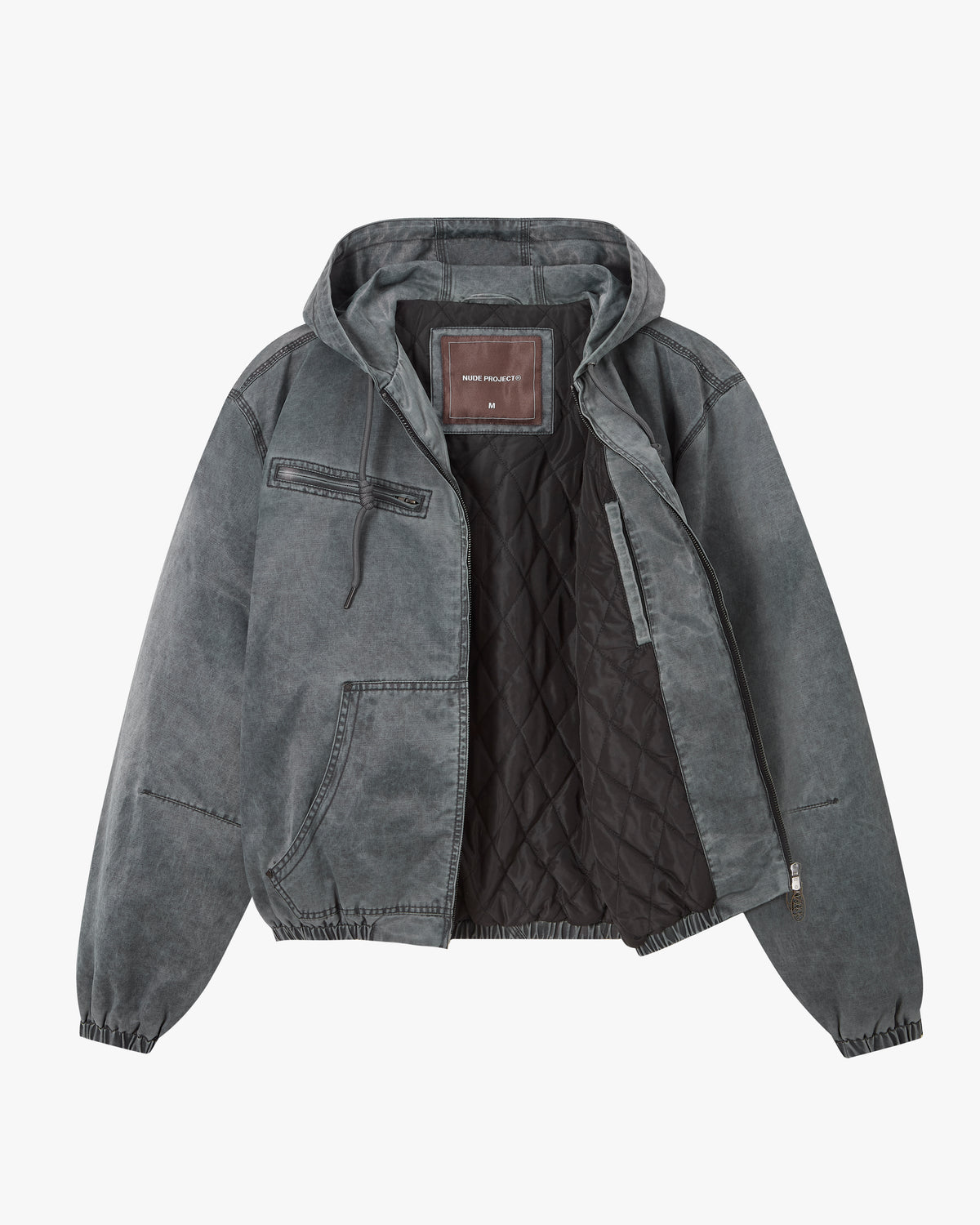 Chaqueta Worker Comfy Gris Oscuro