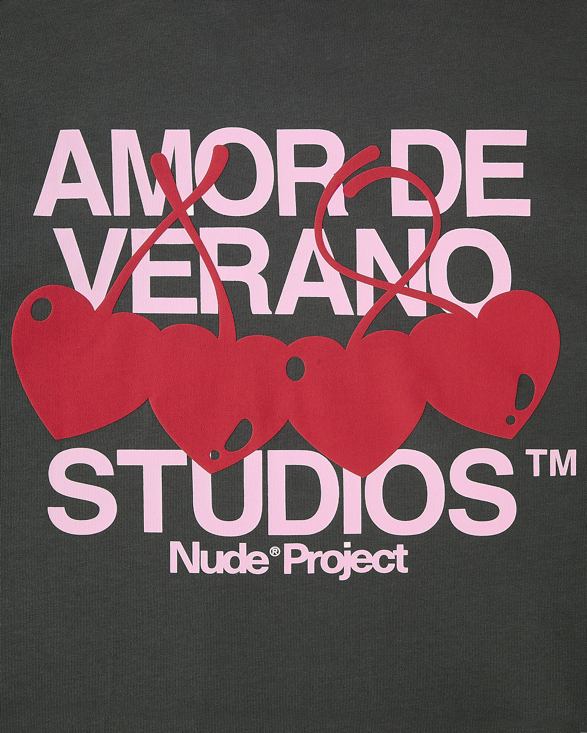 Camiseta Xoxo Gris Oscuro