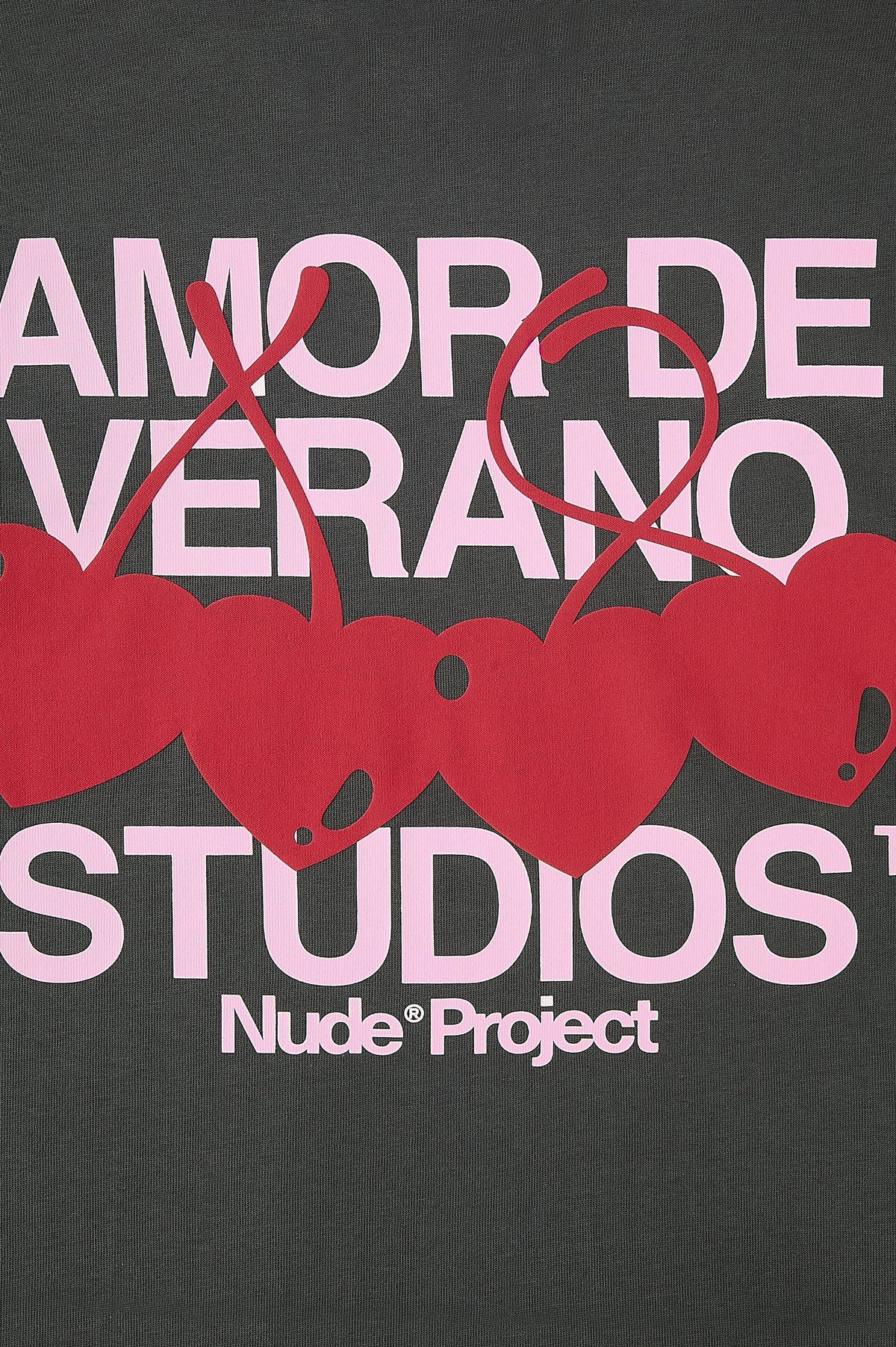 Camiseta Xoxo Gris Oscuro