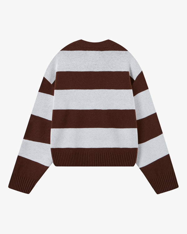 YEILO BOXY SWEATER BROWN