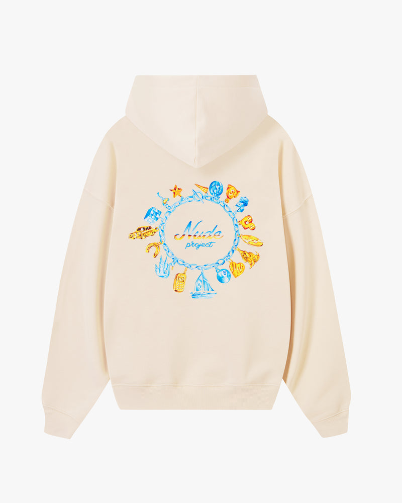 YELO HOODIE MARSHMALLOW NUDE PROJECT