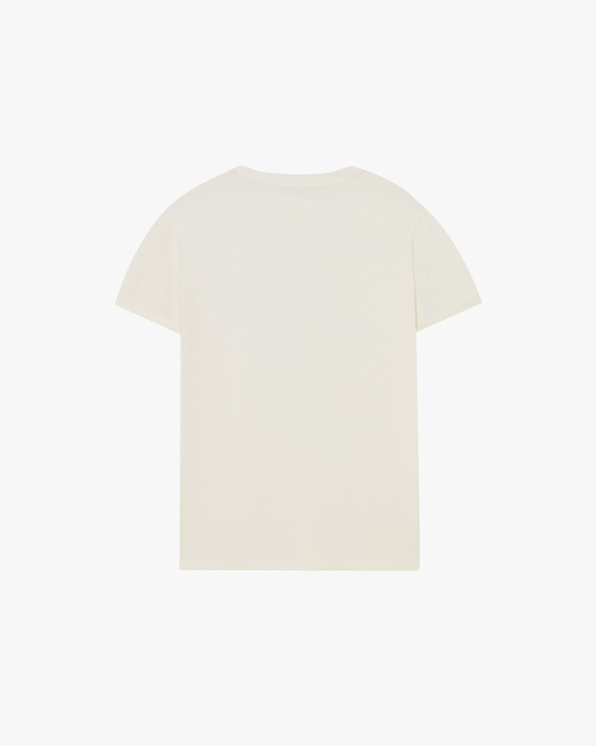 YIHAA CROPPED TEE MARSHMALLOW