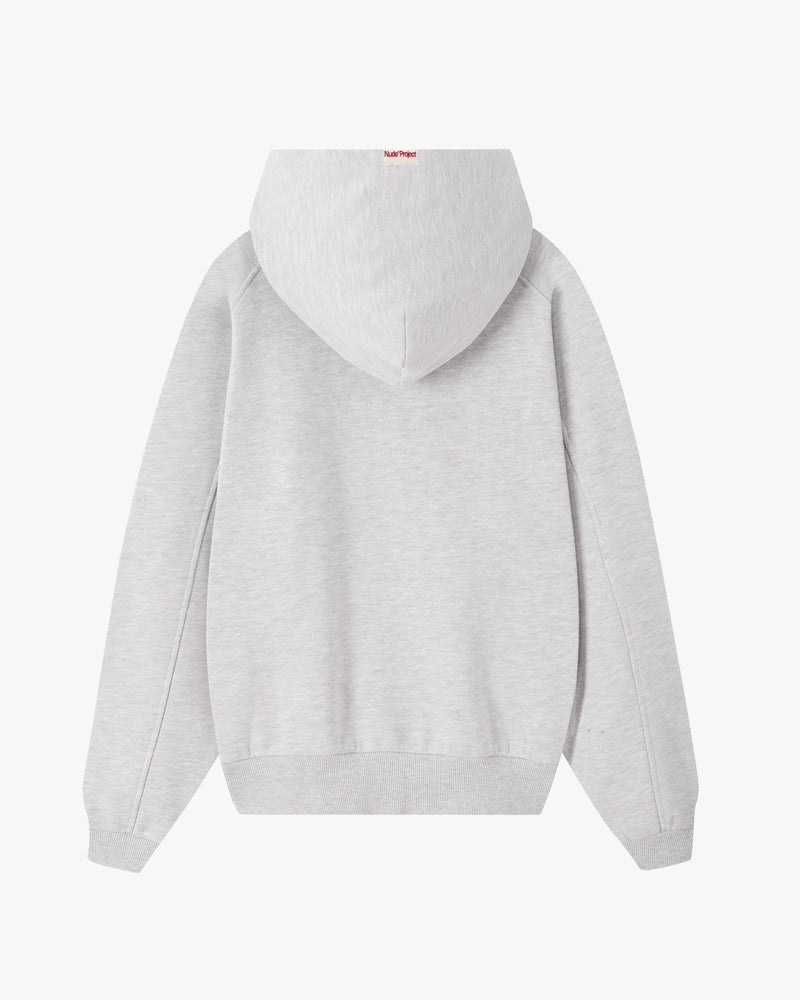 Basic Cherry Hoodie Grey