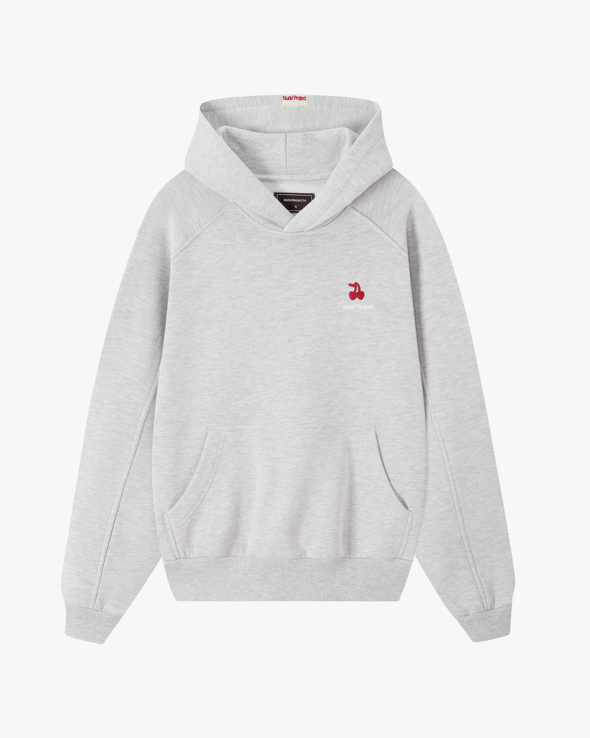 Basic Cherry Hoodie Grey