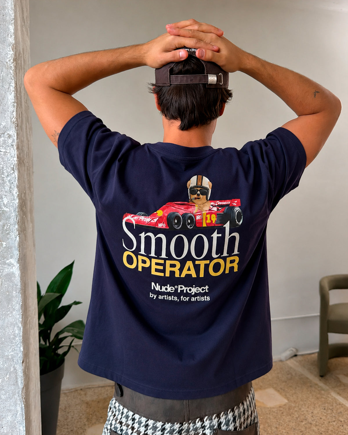 T-Shirt Smooth Azul Marinho
