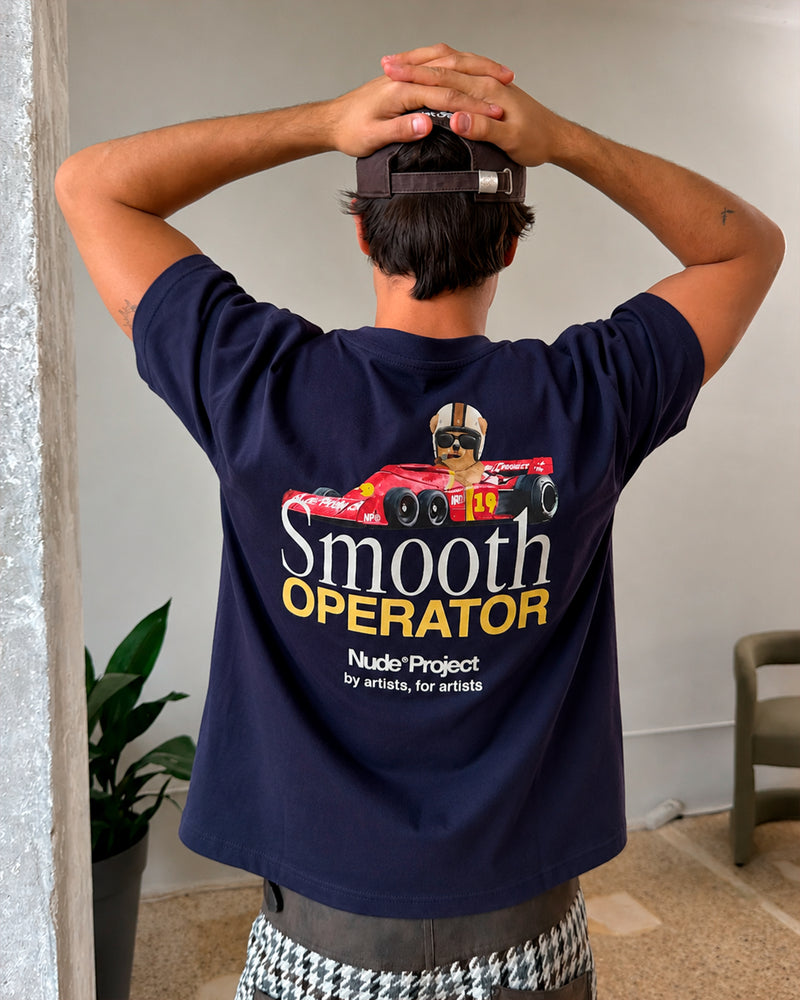 T-Shirt Smooth Azul Marinho