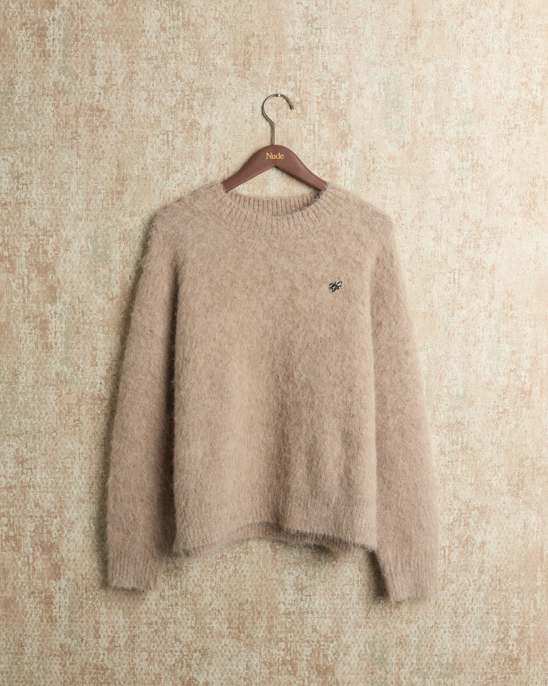 PREMIUM ALPACA SWEATER SAND