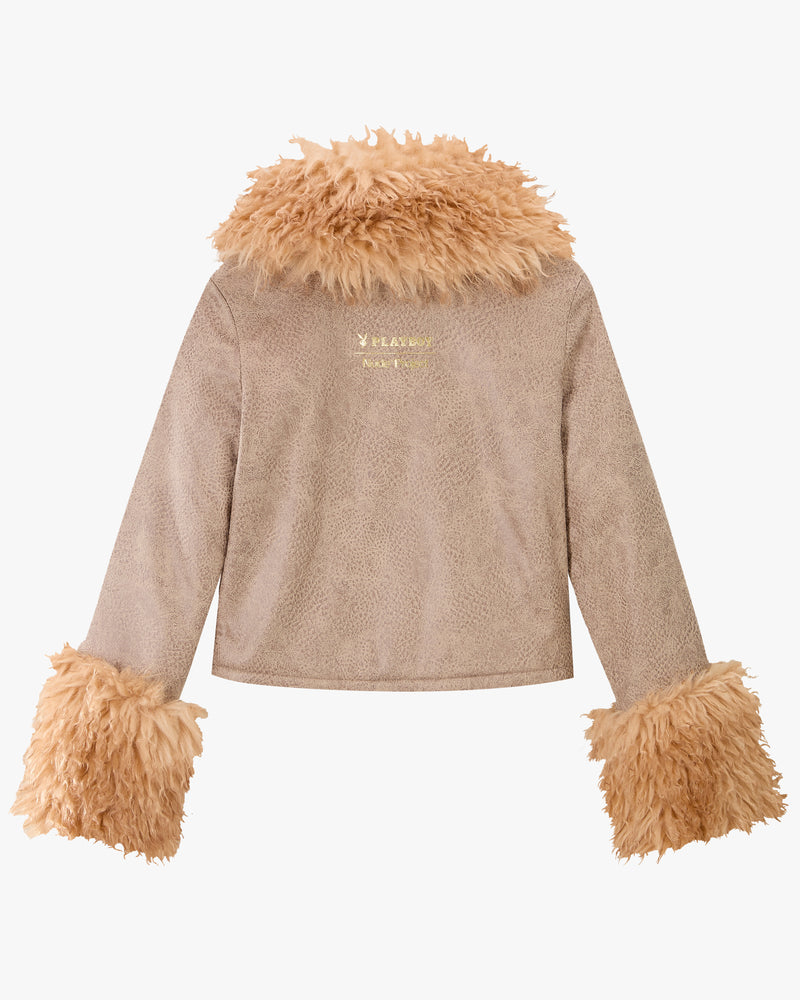 Chaqueta Playboy Dorada