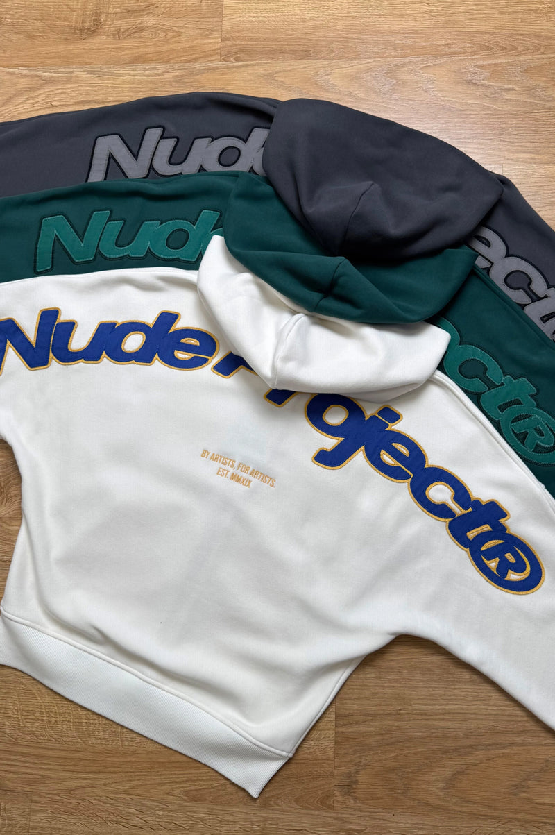 Beast Zip-Up Hoodie Marshmallow