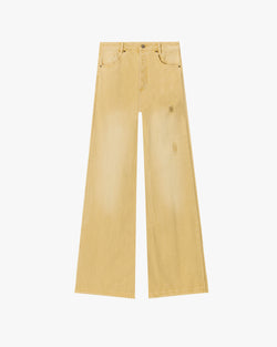 BOOTCUT PANTS YELLOW