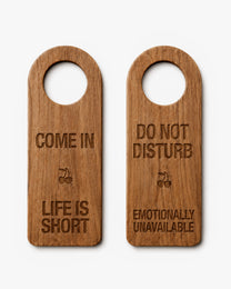 Late Check-out Door Sign
