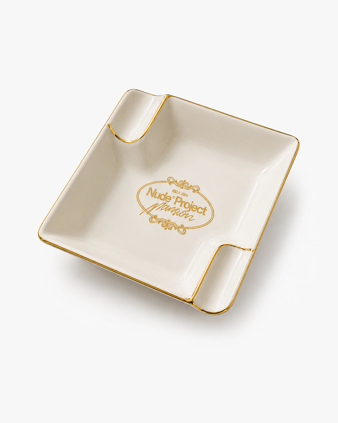 Classic Ashtray White