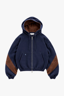 C-suite Zip-Up Hoodie Navy