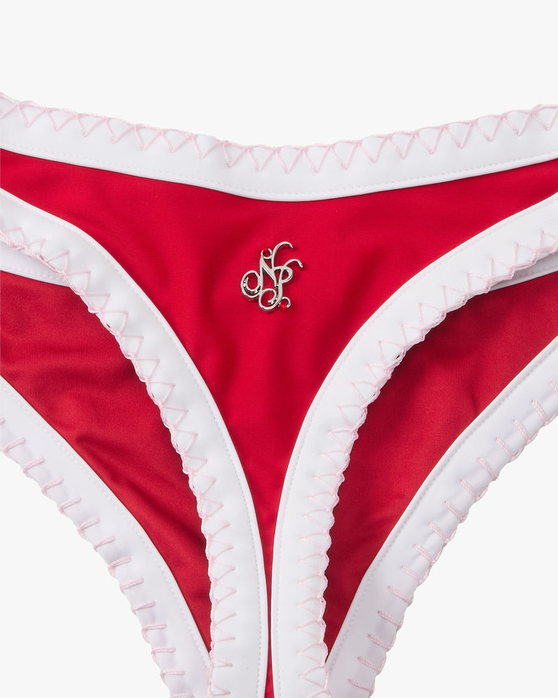 Coralite Bikini Bottom Red